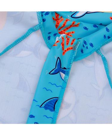 PythJooh Baby Boy Swimsuit Rash Guard One Piece Beach Swimwear Shark Print Shorts | 18-24 Months - Swimming Shark - Buy Online on SooperMarket.com