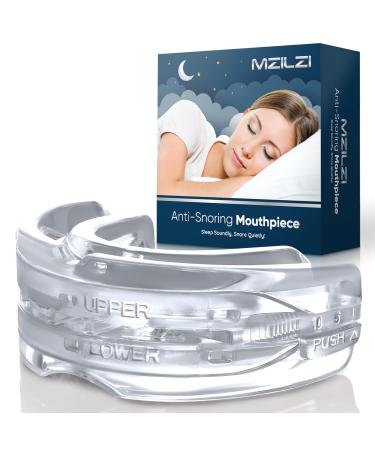 Anti Snoring Devices Anti Snoring Mouth Guard Stop Snoring Devices Adjustable Snore Stopper for Sleep Effective Snoring Solution Anti-Snoring Mouthpiece for Men and Women to Have a Better Sleep