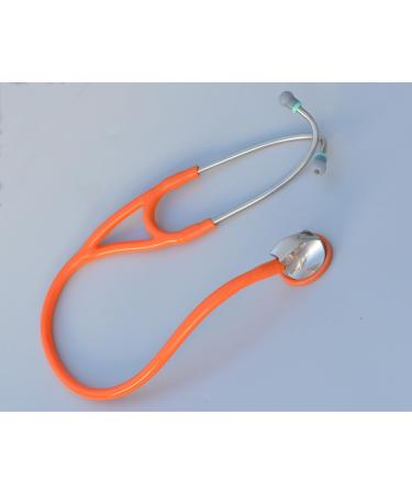 Buy Specialist Stethoscope - Professional Single Head Cardiology & Diagnostic Stethoscope for Doctors & Nurses - K970 Orange with Accessories - Fast International Shipping - Buy Online on SooperMarket.com
