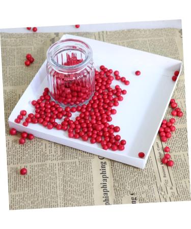 HOMSFOU 300 Pcs Winter Decor for Home Household Decor Red Home Decor Light House Decorations for Home Red Decor Home Decoration Home Accents Decor Berry Decor Rodless Red Berries Redx3pcs 1x1cmx3pcs - Buy Online on SooperMarket.com