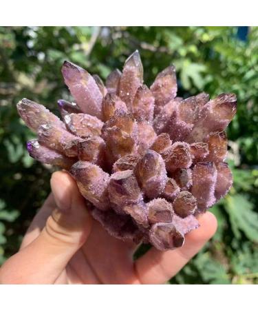 Natural Purple Amethyst Cluster Crystal Quartz Decorative Stone kaixun (Size : 500-550g) - Buy Online on SooperMarket.com