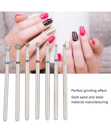 Kuuleeyn 6-Piece Nail Drill Set - Multifunctional Electric Manicure Tool for Nails Glass and Plastic - Buy Online on SooperMarket.com
