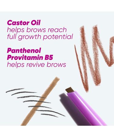 Kosas Brow Pop | Longwear Dual-Action Defining Pencil in Medium Brown - Buy Online on SooperMarket.com