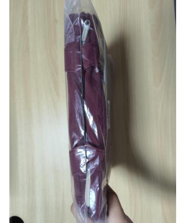 Narwey Hanging Travel Toiletry Bag for Women - Wine Red (Large) | Organizer for Cosmetics, Makeup, and Travel Size Accessories - Buy Online on SooperMarket.com