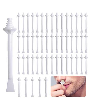 100 pieces of nose wax sticks nasal hair wax noses waxing set one-way nasal hair removal nose wax men applicator set for nostril cleaning hair removal without shaving