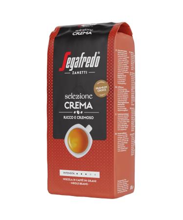 Segafredo Zanetti Selezione Crema Coffee Beans 1kg - Premium Italian Espresso for International Shipping - Buy Online on SooperMarket.com