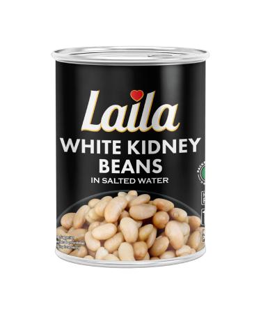 Laila Canned White Kidney Beans 12x400g (pack of 12)