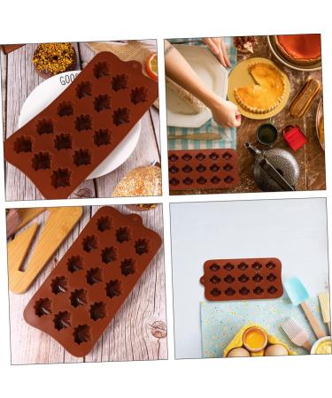 Alipis 10 Pcs Chocolate Mold Cookie Baking Soap Mold Silicone Lollipop Mold Muffin Silicone Molds Pudding Kitchen Frying Mould Ice Cube Trays Chocolate Baking Mold Ice Cubes Fondant Mold - Buy Online on SooperMarket.com
