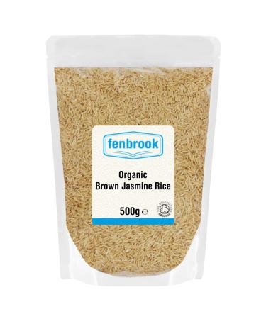 Organic Brown Jasmine Rice 500g | Certified Organic by Fenbrook Organic