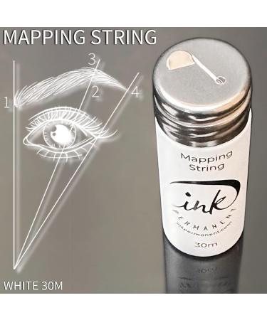 Permanent Black Eyebrow Mapping Cord - 100 Feet for Microblading & PMU Accessories - Buy Online on SooperMarket.com