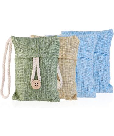 TOYANDONA 4 Pack Charcoal Air Purifier Bags - Effective Car Formaldehyde Removal & Odor Elimination - Buy Online on SooperMarket.com