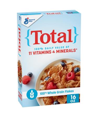Total Breakfast Cereal with Whole Grain Flakes 16 oz