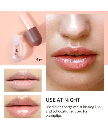 2Pcs Natural Lip Plumper Kit for Day and Night | Fuller, Softer, Bigger Lips - Cosmetics Plumper Set - Buy Online on SooperMarket.com