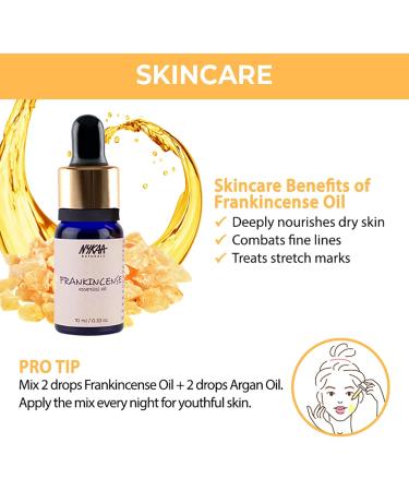 Nykaa Naturals Essential Oil - Frankincense For Women 0.33 oz Oil - Buy Online on SooperMarket.com
