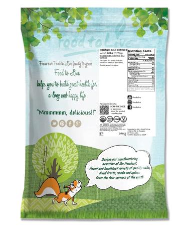 Organic Goji Berries 6 Pounds - Large, Juicy, Non-GMO | Raw Vegan Sirtfood Bulk Goji Berries - 6 Pound Pack - Buy Online on SooperMarket.com
