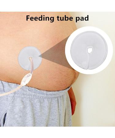 Feeding Tube Pad 12 Pack - G/J Tube Holder Cover for Nursing Care - Peg Tube Supplies - Buy Online on SooperMarket.com