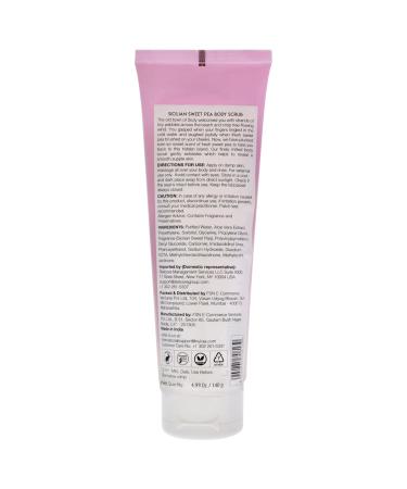 Nykaa Wanderlust Sicilian Sweet Pea Body Scrub - Exfoliating Aloe Vera & Jojoba Extracts for Soft Skin - 4.93 Oz | International Shipping Available - Buy Online on SooperMarket.com