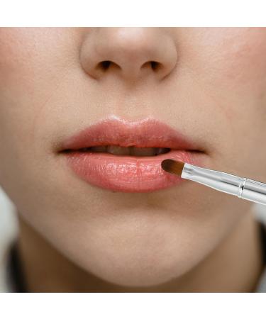 Ipetboom Dual-ended Portable Lip Brush for Lipstick with Cap Travel Lip Brush Applicators Flat for Lipstick Gloss Creams for Women Girls As Christmas Gift and Halloween Makeup Tools. - Buy Online on SooperMarket.com