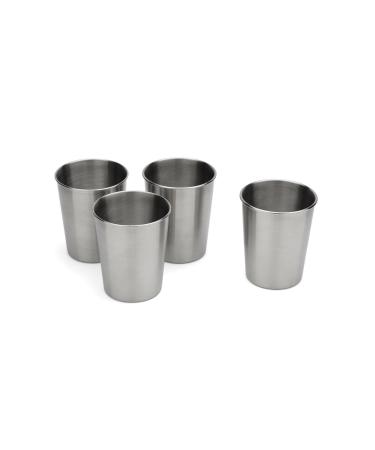 Fox Run 76427 Stainless Steel Toddler Training Cups 8 Oz Set of 4