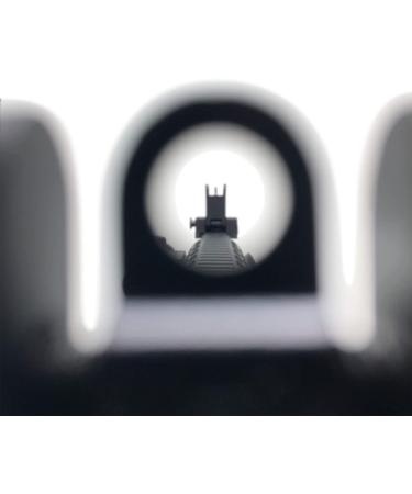 Tacticon Armament Flip Up Iron Sights for Rifle with Adjustment Tool - BUIS Set for Picatinny/Weaver Rails - Buy Online on SooperMarket.com
