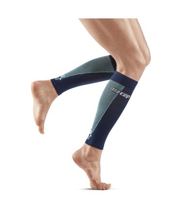 CEP - Ultralight compression stockings women Calf Sleeves blue/light blue size.M with light compression stabilizing socks breathable sockets