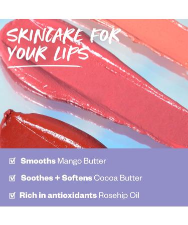 Kosas Weightless Lip Color - Nourishing Satin Lipstick with Clean Formula | High Impact & Comfy Feel - Beach House - Buy Online on SooperMarket.com