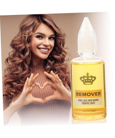 Gogogmee 2 Hair Extension Glue Remover Hair Bonding Remover Bonding Glue Remover Lace Glue Remover Hair Glue Remover Wig Adhesive Glue Remover Glue Remover for Lace Wig 30ml Remover Plastic - Buy Online on SooperMarket.com
