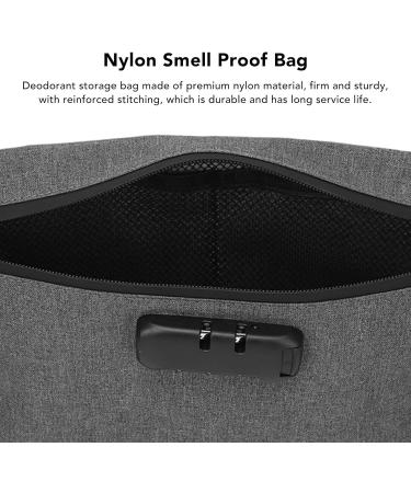 Smell Proof Storage Bag Smell Proof Storage Bag Large Capacity Combination Lock Reinforced Seams Activated Carbon Lining Get Out - Buy Online on SooperMarket.com
