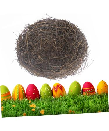 Buy Wofashpuret Artificial Spring Branches & Bird Nest Decor - 20cm Floral Moss Decoration for Home & Garden - Buy Online on SooperMarket.com