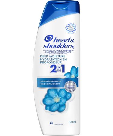 Head & Shoulders Deep Moisture 2-in-1 Anti-Dandruff Shampoo + Conditioner 370 mL - Buy Online on SooperMarket.com