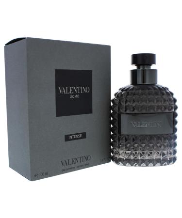 Valentino Uomo Intense for Men 3.4 oz Eau de Parfum Spray Fruity 3.4 Fl Oz (Pack of 1) - Buy Online on SooperMarket.com