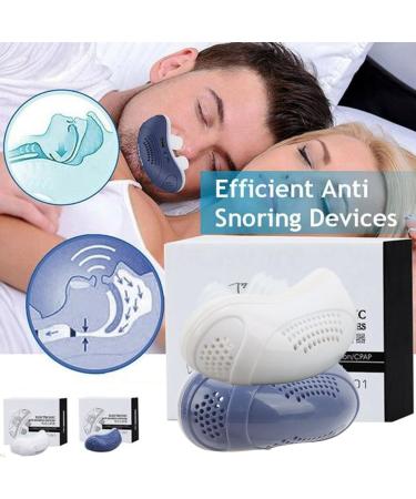 Electric Anti-Snoring Device for Comfortable Sleep - Travel Friendly (White) - Buy Online on SooperMarket.com