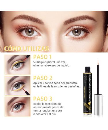 Boost Lash & Brow Growth with Dorzu Eyelash Serum - Test Winner for Long Dense Lashes | 5ml - Buy Online on SooperMarket.com