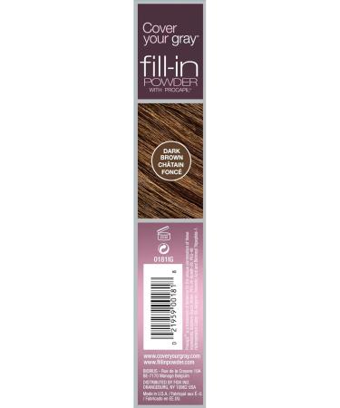 Dark Brown Fill In Powder - 2 Pack | Cover Your Gray - Buy Online on SooperMarket.com