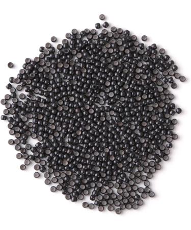 Vlasy Dark Brown Nano Rings Beads for Hair Extensions - 800pcs Silicone Lined Micro Nano Beads - Buy Online on SooperMarket.com