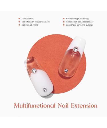 Beetles Clear Poly Extension Gel 60g - Trendy Nail Art for Easy DIY at Home - Buy Online on SooperMarket.com