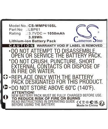 Battery Replacement for Wisycom MRP61 Transmitter LBP61 | Long-lasting Power Solution - Buy Online on SooperMarket.com