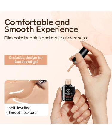 Modelones 8-in-1 Nail Builder Gel Set - 6 Colors | Hard Gel for Nail Extensions | Builder Gel in a Bottle - Buy Online on SooperMarket.com
