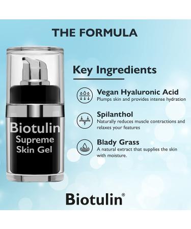 Biotulin Supreme Skin Gel (15ml) & Skinroller - Ultimate Skincare Combo - Buy Online on SooperMarket.com