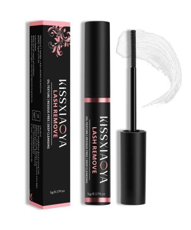 Lash Bond Remover Cluster Eyelash Glue for Individual Cluster DIY Cluster lashes Extensions at Home Fast removal Mild formula No-Residue Deep-Cleaning(5g Lash Bond Remover) 5g Lash Bond Remover