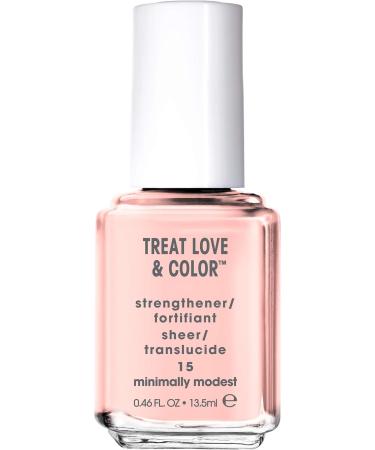 Essie Treatments - Treat Love & Color Strengthener - Minimally Modest - 13.5 mL / 0.46 oz - Buy Online on SooperMarket.com