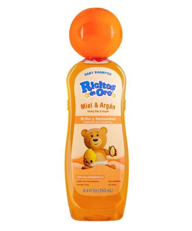 Ricitos de Oro Honey Bee Baby Shampoo 3-Pack - Paraben-Free, Hypoallergenic Cleansing Shampoo for Delicate Hair - 8.4 FL Oz Bottles - Buy Online on SooperMarket.com