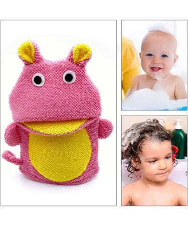 Kids Cute Animal Bath Sponge Glove Mitt for Toddler Bath and Shower - Buy Online on SooperMarket.com