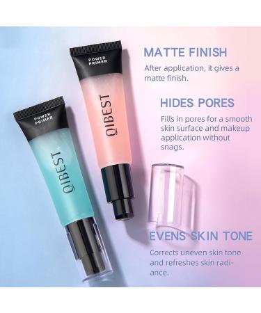 Makeup Base Face Primer Gel Matte Cream Invisible Pores Base Makeup Base Gel Cosmetic Cream for Face Face Primer for Wrinkles and Pores Green - Buy Online on SooperMarket.com