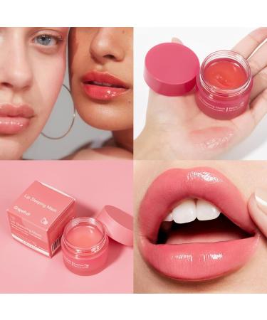 Nourshing Berry Lip Mask Lip Sleeping Mask Strawberry Lip Balm for Fades Lip Lines Overnight Lip Care Lip Balms for Dry Chapped Peeling Cracked Lips Dark Lips Care 20g Berry 20g - Buy Online on SooperMarket.com