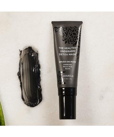 Lavanila Vanilla Lavender Aluminum Free Deodorant 2-pack + Charcoal Brush-On Underarm Detox Mask - Make the Switch to Natural Deodorant - Buy Online on SooperMarket.com