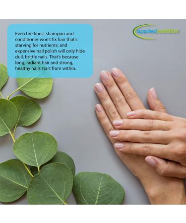 Applied Nutrition Longer Stronger Hair and Nails 60-Count - Promotes Growth and Strength | Shop Now - Buy Online on SooperMarket.com