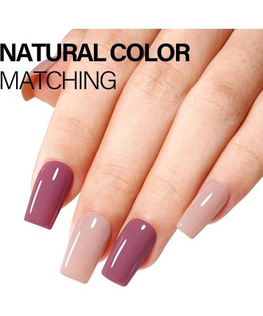 AILLSA Nude Gel Nail Polish 15 ML - Pink Nude Light Varnish for Salon & Home Use - Buy Online on SooperMarket.com
