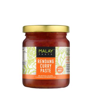Malaysian Rendang Curry Paste 185g by Malay Taste