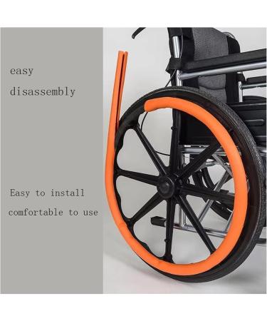 Wheelchair Push Rim Covers 1Pair Wheelchair Cover 22/24In Silicone Wheelchair Push Rim Covers Non-Slip Wear-Resistant Hand Push Protective Cover Rear Wheel Grips Cover(D 22 inch) 22 inch D - Buy Online on SooperMarket.com